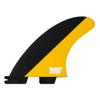 FCS II MF PC Black/Mango Large Tri Fins view 2