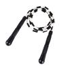 BESPORTBLE Bamboo Joint Pvc Skipping Rope Durable Exercise Jump Rope for Fitness Training Tangle Design for All Ages and Skill Levels Black view 1