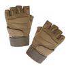 BESPORTBLE Half Finger Cycling Gloves Breathable Shockproof Outdoor Sports Gloves for Men Women Warm - Design for Cycling Running Hiking Fishing Green view 1