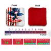 BackYardGamesUSA CornholeGamesUSA Pro Cornhole Bags Sets of 8 Regulation Professional, Tournament Slick n Stick Corn Hole Beans Bags for Cornhole Games view 3