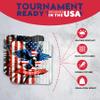 BackYardGamesUSA CornholeGamesUSA Pro Cornhole Bags Sets of 8 Regulation Professional, Tournament Slick n Stick Corn Hole Beans Bags for Cornhole Games view 4