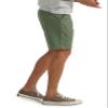 Wrangler Authentics Men's Flat Front Short, Fourleaf Clover, 34W x 9L view 3
