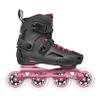 Rollerblade Lightning 90 Women's Urban Inline Skate, Black and Sangria view 2