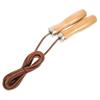 YARNOW 5pcs Portable Weighted for Fitness Training Cowhide Wooden Handle Jump Rope for Exercise view 2