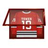 PENNZONI Jersey Frame Display Case - Extra Large Clear Acrylic Sports Jersey Display Frame for Baseball, Football, Hockey & Basketball - Cherry view 3
