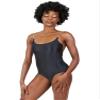 Capezio Deep Back Camisole Leotard, Black, Small view 2