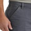 Wrangler Authentics Men's Flat Front Short, Pewter, 40W x 7L view 4