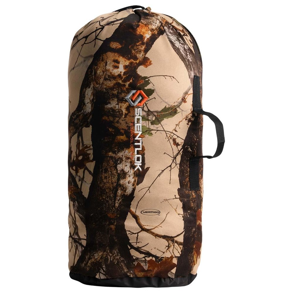 ScentLok Stuff Sack Duffel Storage Bag, Hunting Pack for Camo Gear and Equipment (Vertigo Tan)