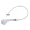 Ambassador Marine Deck-Mount Sprayer- Small Arctic White Sprayer, 6' White Rubber Hose, Low Profile Holder - 134-0011-AW-W view 2