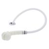 Ambassador Marine Deck-Mount Sprayer- Small Warm White Sprayer, 6' White Rubber Hose, Low Profile Holder - 134-0011-WH-W view 2