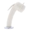 Ambassador Marine Deck-Mount Sprayer- Small Warm White Sprayer, 6' White Rubber Hose, Low Profile Holder - 134-0011-WH-W view 3