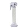 Ambassador Marine Deck-Mount Sprayer- Hammer-Head Warm White Sprayer, 6' Stainless Steel Hose, Elite Holder - 134-0044-WH-W view 1