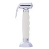 Ambassador Marine Deck-Mount Sprayer- Hammer-Head Warm White Sprayer, 10' White Rubber Hose, Elite Holder - 134-0042-WH-W view 3