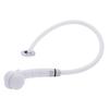 Ambassador Marine Deck-Mount Sprayer- Small Arctic White Sprayer, 10' White Rubber Hose, Low Profile Holder - 134-0021-AW-W view 2