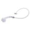 Ambassador Marine Deck-Mount Sprayer- Small Arctic White Sprayer w/Elbow, 10' White Rubber Hose, Low Profile Holder - 134-0033-AW-W view 2