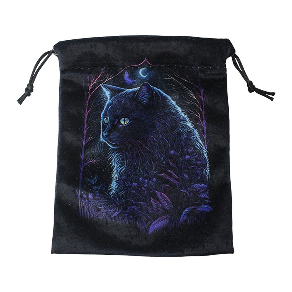BANYUP Drawstring Dices Bag Astrolabes Divinations Tarots Card Bag Board Game Mini Flannelette Jewelry Packaging Storage Pouch Mini Drawstring Bags
