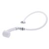 Ambassador Marine Deck-Mount Sprayer- Small Arctic White Sprayer (No Eyelet for Hanging) w/Elbow, 10' White Rubber Hose, Low Profile Holder - 134-0048-AW-W view 2