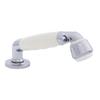 Ambassador Marine Deck-Mount Sprayer- Classic Warm White Sprayer, 10' White Rubber Hose, Low Profile Holder - 134-0035-WH-W view 1