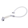 Ambassador Marine Deck-Mount Sprayer- Classic Warm White Sprayer, 10' White Rubber Hose, Low Profile Holder - 134-0035-WH-W view 2