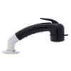 Ambassador Marine Deck-Mount Sprayer- Small Black Sprayer w/Elbow, 6' Stainless Steel Hose, Low Profile Holder - 134-0031-KP-W view 3