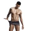 Wayonge Mens Skirt Boxers Mens Cotton Boxer Skirt ARROW Shorts for Men (X-Large,Black) view 1