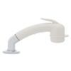 Ambassador Marine Deck-Mount Sprayer- Small Warm White Sprayer w/Elbow, 6' Stainless Steel Hose, Low Profile Holder - 134-0031-WH-W view 3
