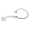 Ambassador Marine Deck-Mount Sprayer- Small Arctic White Sprayer w/Elbow, 6' Stainless Steel Hose, Low Profile Holder - 134-0031-AW-W view 2