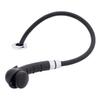 Ambassador Marine Deck-Mount Sprayer- Small Black Sprayer, 6' Black Rubber Hose, Low Profile Holder - 134-0011-KP-W view 2