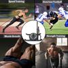 Weight Sled for Training Outdoor/Indoor, Workout Sled Push Pull Weighted Sled Football Speed Fitness Exercise Gym Equipment. Muscle Strength & Explosive Power.Adjust Height Suit for 1&2 Weight Plate view 3