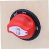 Kisangel 3pcs Volt Battery Shut Off Rv Battery Disconnect Boat Off Switch Panel view 2