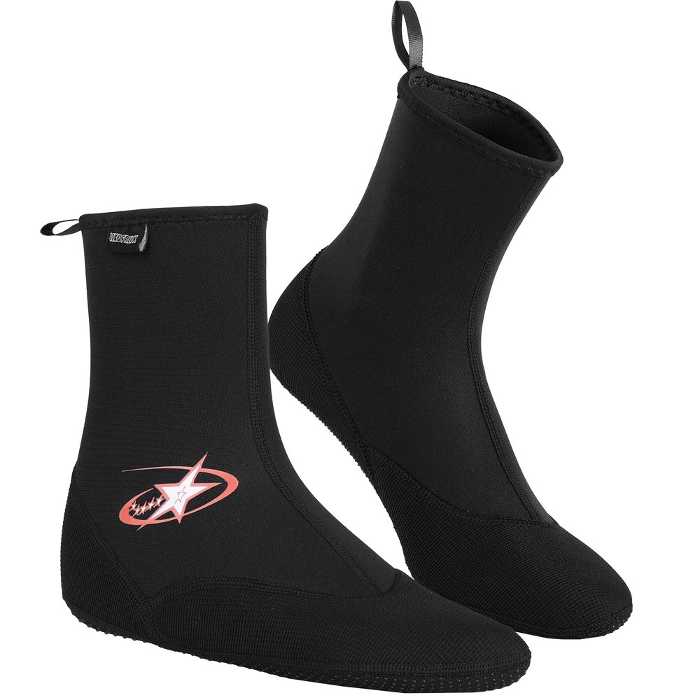 LIXUFRHK Neoprene Lightweight and Flexibility Socks/Shoes 2/3mm Unisex Diving Socks for Beach Sand Soccer Volleyball Running Sports Outdoors Wetsuit Shoes Comfortable with Women&Men (M)