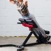 Hyper Back Extension Roman Chair, Multi-Functional Workout Machines with Soft Cushion & Foam Rollers, Fitness Roman Chair, Built to Last view 3