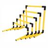 MTNBHH Portable Hurdles Training Equipment 5 Pack, PVC Pipe Agility Training Hurdles Sport Squad Speed Hurdles Set Obstacle Training Track and Field Hurdle (Color : Yellow) view 2