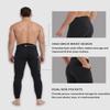 Lemorecn Wetsuit Pants Men 2mm Neoprene Swim Pants for Swimming Canoeing Snorkeling Scuba Kayaking Diving(1112black-L) view 4