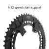 DJC Stone 110bcd Round Double Chainring for Shimano 105 R7100 UT R8100 DA R9200 Road Bike 56-42T 55-40T 54-40T 53-39T 52-36T 50-34T 48-33T 46-32T, Decor Bolts for R7100 view 3