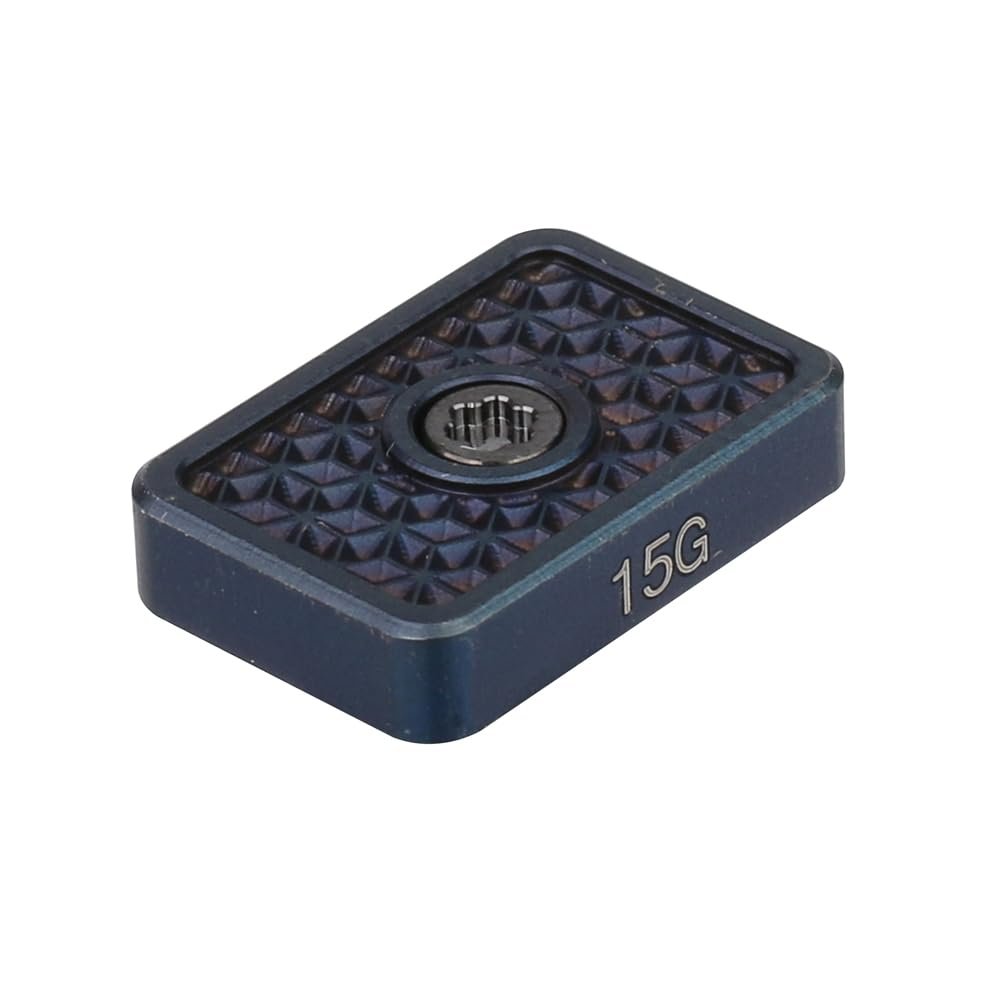 HNMFIT Custom Golf Putter Weight Compatible with Odyssey Ai-ONE Milled Putter Head Square Weight 2.5/5/10/15/20/25/30 Gram Available 1Pair/Package(15g)