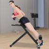AkosOL Foldable Fitness Roman Chair with Dip Station, Multi-Functional Hyperextension Bench with 300kg/660 Lbs Capacity, Easy Decompression view 3