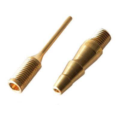 Haitengwen Brass Integrated Ball Pump Needle, Air Pump Needle, Inflation Needles Nozzle - for Basketball, Football, Volleyball, and More Efficient, Portable, Durable