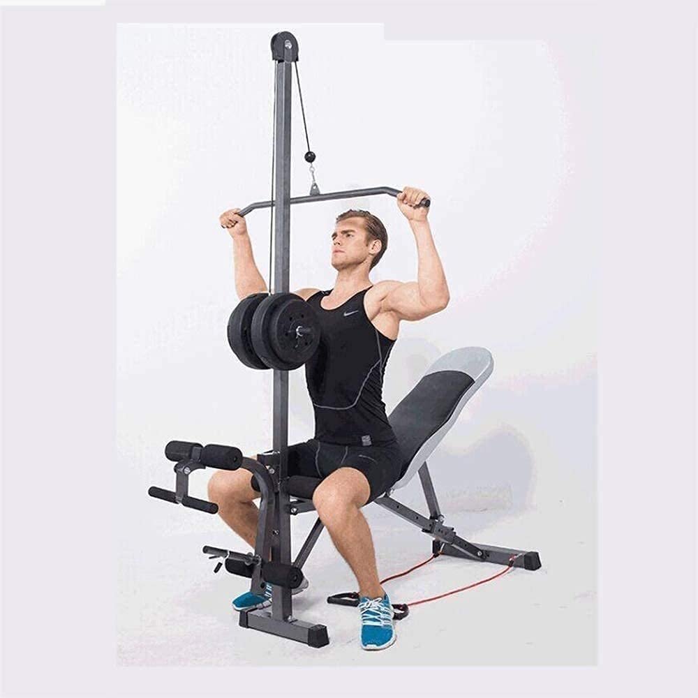 Home Weight Bench Dumbbells Bench Weightlifting bed, dumbbell bed with speed ball and drawstring, adjustable special fitness equipment, supine board, multifunctional