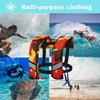 GDLHY Adult Kayak Vest High Buoyancy Swim Vest Manual Inflatable Women's Men's Adjustable Safety Jacket Swimming Fishing Outdoor Water Sports(I) view 3