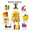 GDLHY Adult Kayak Vest High Buoyancy Swim Vest Manual Inflatable Women's Men's Adjustable Safety Jacket Swimming Fishing Outdoor Water Sports(I) view 4