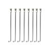 10 Gauge 304 Stainless Steel Electric Bicycle Spokes and Nipples 10G Silver Color E-Bike Spokes of Bag of 36 PCS Dia. About 3.2MM (300MM) view 2