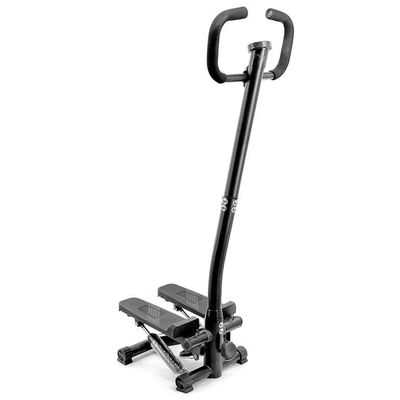 Stair Stepper for Exercises,Stair Stepper Machine with Handlebar,with 300LBS Loading Capacity, Hydraulic Fitness Stepper with LCD Monitor (Black)