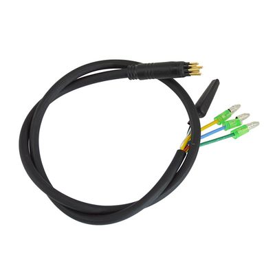 XIBANY Motorized Scooter E-Bike 9 Pin Motor Extension Cable Cord Connector for Bafang Front Rear Wheel Hub Motors Electric Bicycle Accessories Motorized Scooter (Color : M6 Male)
