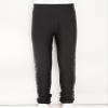 Hansber Kids Girls Figure Skating Pants Sparkle Side Rhinestones Gymnastics Tights Ice Skating Dance Performance Leggings Black 6 Years view 3