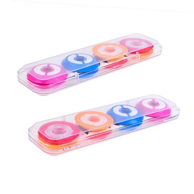 BESPORTBLE Silicone Fishing Line Spool Storage Box Round Fishing Line Holder with Durable Spools Lightweight Tackle Accessory for Organizing Gear