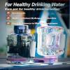 Bewinner Hydrogen Water Bottle with 1.5L Sports Design - Hydrogen Water Generator PEM High Technology Waterionizer, Fitness Water Ionizer Bottle for Travel Gym Home view 3