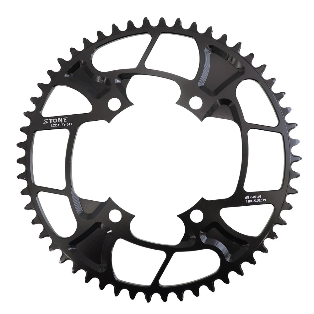 DJC Stone Round Chainring 107BCD for Sram Force AXS 12S Crankset 107 Bcd MTB Road Bike Chainwheel 34 36 40 42 54 56 58 60T