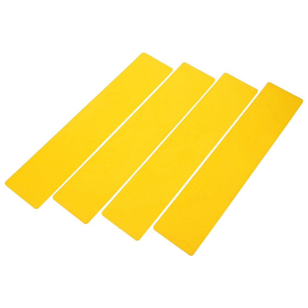 Baluue 4pcs Non- Tennis Court Markers Line Training Floor Signs for Sports Drills for Basketball Soccer and Agility Training