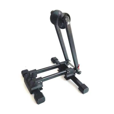 Xcello Foldable Bike Stand Portable Double Pole Bike Plug in Parking Rack Mountain Road Bike Support Strong Bearing Capacity